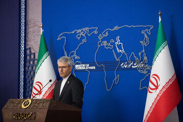 نشست خبری اسماعیل بقایی، سخنگوی وزارت امور خارجه