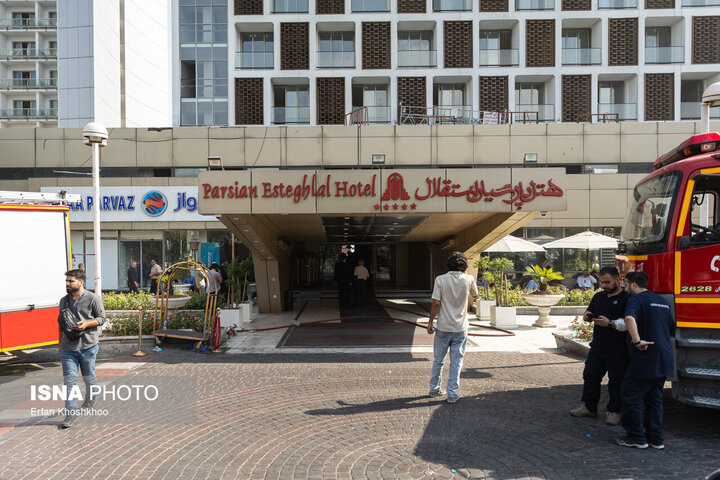 جزییات آتش سوزی در هتل استقلال