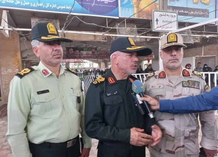 آمادگی کامل پلیس برای خدمت‌رسانی اربعین به زائران در مهران