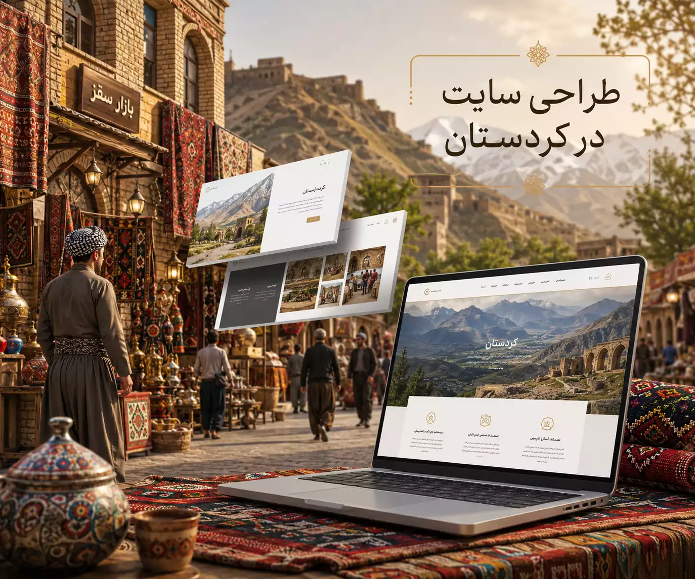 رشد کسب و کارهای غرب کشور با طراحی سایت و سئو