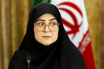 نشست خبری فاطمه مهاجرانی، سخنگوی دولت
