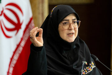 نشست خبری فاطمه مهاجرانی، سخنگوی دولت