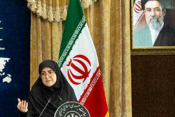 نشست خبری فاطمه مهاجرانی، سخنگوی دولت