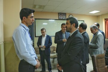 بازدید استاندار همدان از مرکز درمان ناباروری جهاد دانشگاه