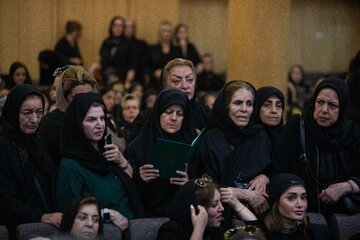 مراسم ختم زنده یاد «اکبر عبدی»
