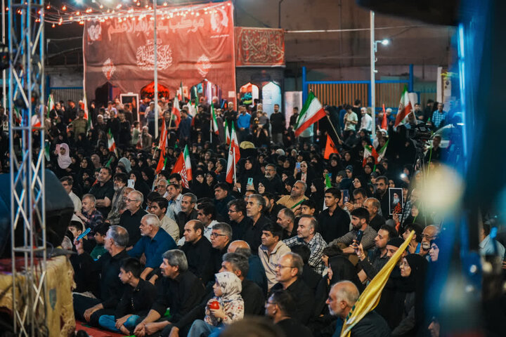 حال و هوای صد و پنجاهمین شب میدانداری مردم کرمان همزمان با سوگواره سرو سرخ + عکس