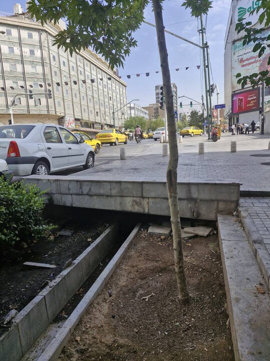 زخم تازه بر پیکر خیابانهای تاریخی تهران