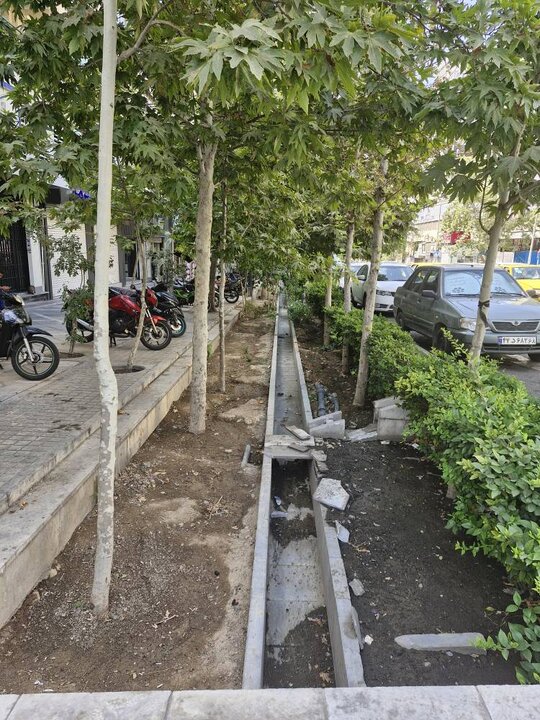 زخم تازه بر پیکر خیابانهای تاریخی تهران