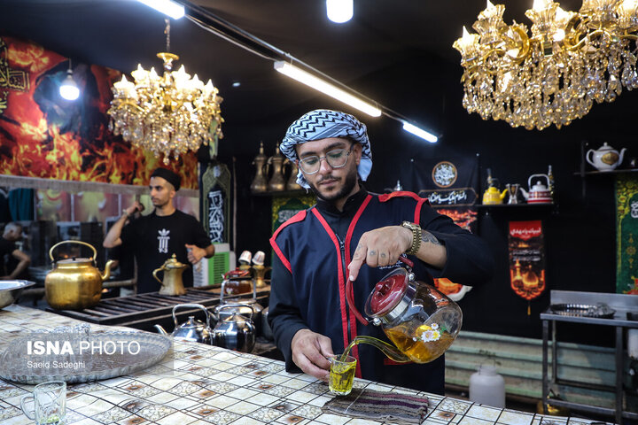 فعالیت ۲۰۵ موکب اربعین در بوشهر