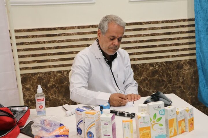 موکب درمانی شهدای صنعت مس در کربلا به زائران اربعین خدمات رایگان ارائه می‌دهد