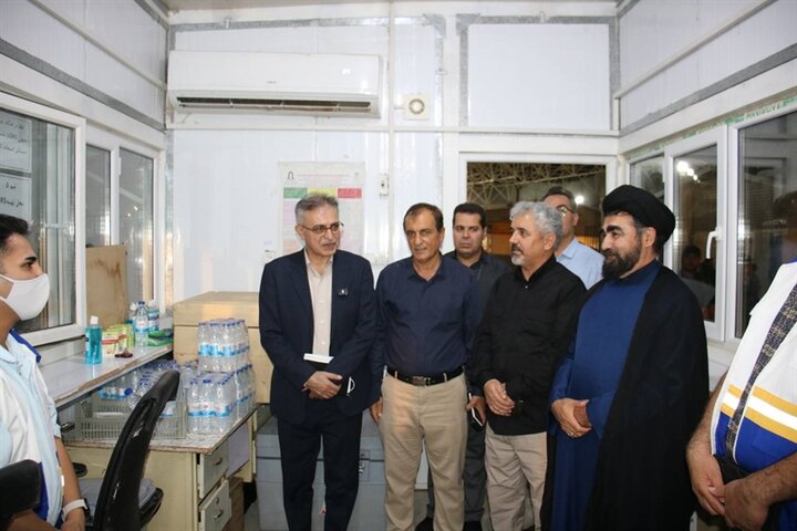 اقدامات دانشگاه علوم پزشکی ایلام در مرز مهران الگویی موفق در مدیریت سلامت اربعین است