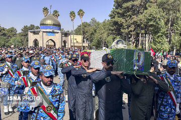 بازگشت قهرمان آسمان به شیراز/ شهید «مجید کاظمی» به آشیانه رسید
