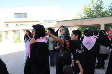 اعزام دانشجویان دانشگاه علوم پزشکی بیرجند به پیاده‌روی اربعین