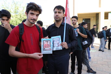 اعزام دانشجویان دانشگاه علوم پزشکی بیرجند به پیاده‌روی اربعین