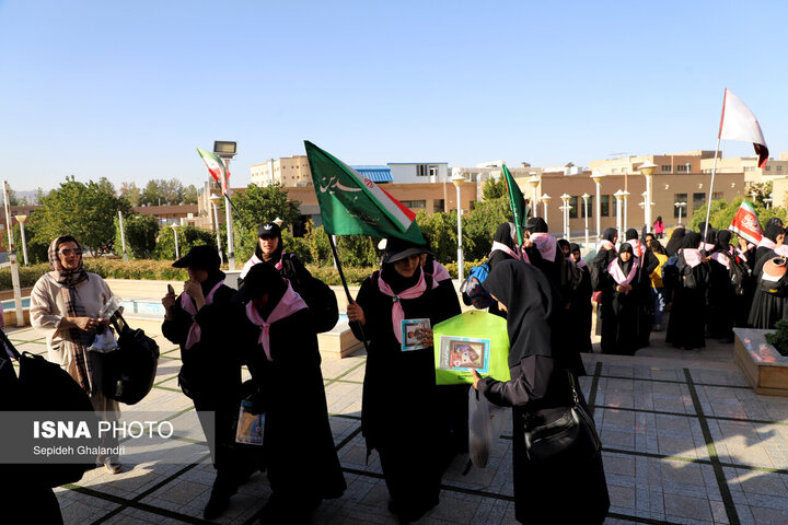 رئیس دانشگاه علوم پزشکی بیرجند: ۲۳۸ دانشجو به پیادهروی اربعین اعزام شدند