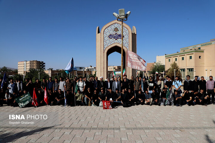 رئیس دانشگاه علوم پزشکی بیرجند: ۲۳۸ دانشجو به پیاده‌روی اربعین اعزام شدند