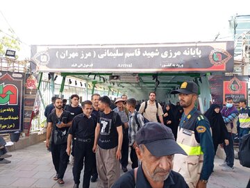 افزایش ۱۰ درصدی روزانه تردد زائران از مرز مهران