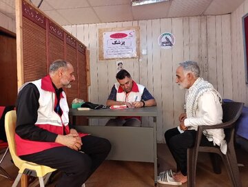ارائه بیش از ۶۰۰۰ خدمت درمانی به زائران اربعین حسینی توسط هلال احمر کهگیلویه و بویراحمد