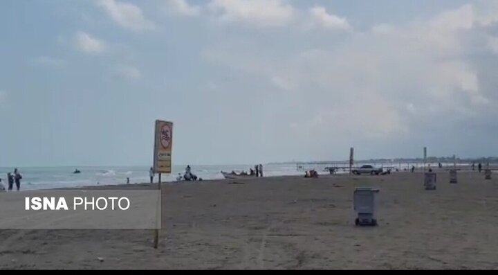 پنجمین پیکر غرقشدگان حادثه دریای رامسر پیدا شد