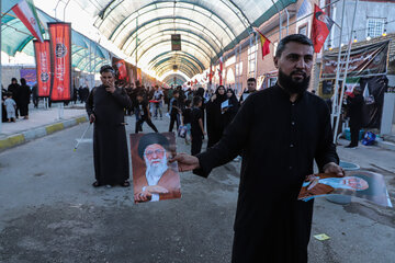 وضعیت تردد و خدمت‌رسانی به زائران اربعین حسینی - مرز چذابه
