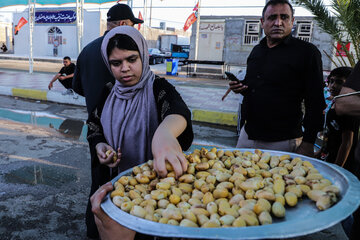 وضعیت تردد و خدمت‌رسانی به زائران اربعین حسینی - مرز چذابه
