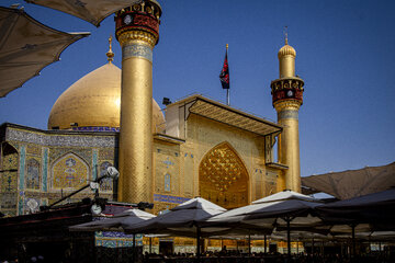 حرم امیرالمومنین(ع) در آستانه اربعین حسینی