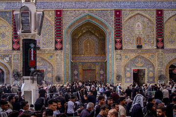 حرم امیرالمومنین(ع) در آستانه اربعین حسینی