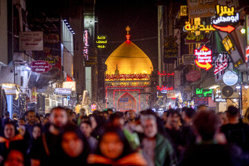حرم امیرالمومنین(ع) در آستانه اربعین حسینی