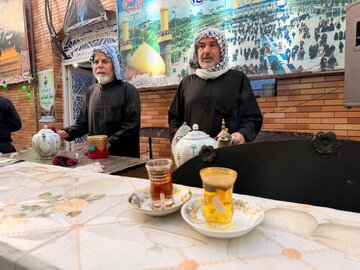 یک استکان چای میهمان امام حسین(ع)...