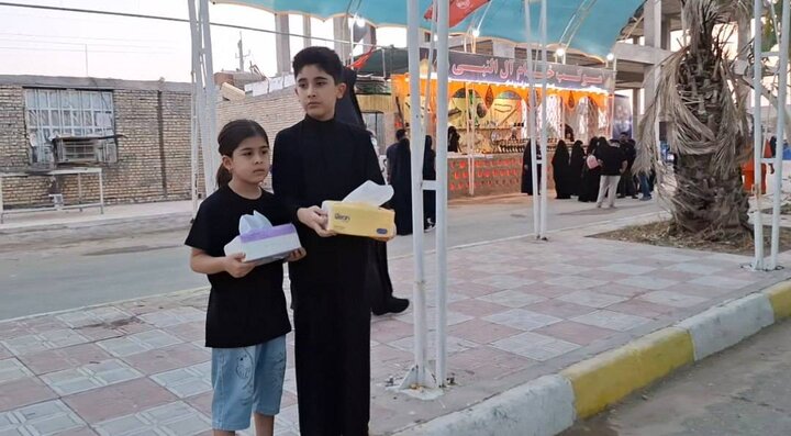 یک استکان چای میهمان امام حسین(ع)...