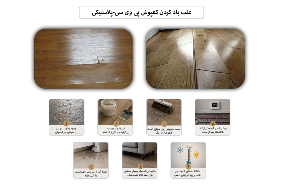 نکات مهم بعد از خرید و نصب کفپوش پی وی سی-پلاستیکی