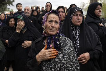 تشییع پیکر شهید «سینا سیاه‌نژاد» - صومعه‌سرا