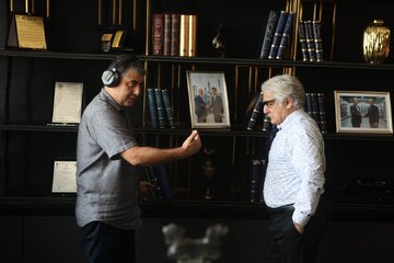 مهدی هاشمی جلوی دوربین رفت