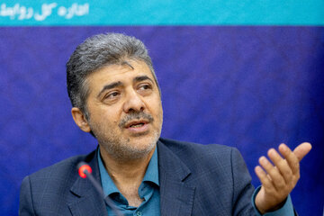 غلامرضا گودرزی، رییس مرکز کلی آمار در مراسم امضای تفاهم‌نامه همکاری جهاد دانشگاهی و مرکز آمار ایران