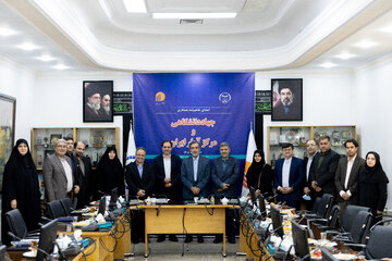 مراسم امضای تفاهم‌نامه همکاری جهاد دانشگاهی و مرکز آمار ایران