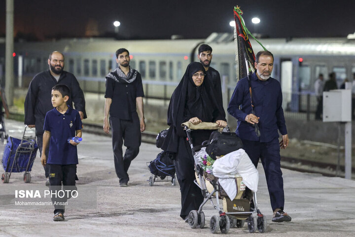 اختصاص ۲۶ رام قطار مسافری فوق‌العاده در ایام شهادت امام رضا(ع) به مشهد