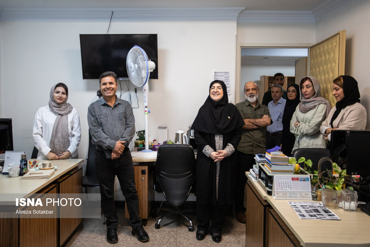 Visit by Iranian Government Spokesperson to ISNA