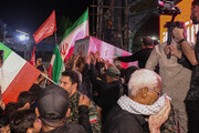 تشییع پیکر شهدای حمله آمریکا به محله مسکونی «چاه‌تنگو» قشم - بندرعباس