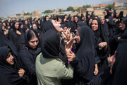 تشییع پیکر شهید امنیت، «علیرضا فتحی» - روستای گوراب