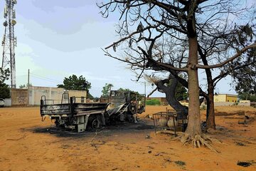 حمله پهپادی ارتش سودان به دارفور ۳۵ کشته برجای گذاشت