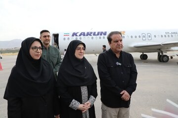 سخنگوی دولت وارد ایلام شد