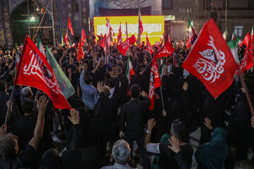 تشییع پیکر سه عضو خانواده شهید در پی حمله موشکی – بندرعباس