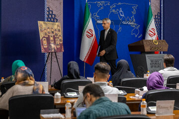 نشست خبری اسماعیل بقایی، سخنگوی وزارت امور خارجه