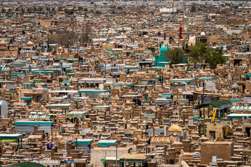 نجف و کربلا یک روز مانده به اربعین ۱۴۴۸