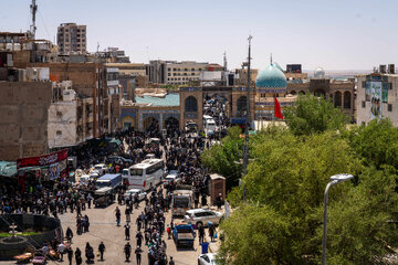 نجف و کربلا یک روز مانده به اربعین ۱۴۴۸