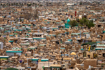 نجف و کربلا یک روز مانده به اربعین ۱۴۴۸
