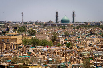 نجف و کربلا یک روز مانده به اربعین ۱۴۴۸