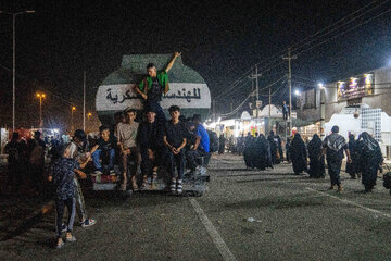 نجف و کربلا یک روز مانده به اربعین ۱۴۴۸