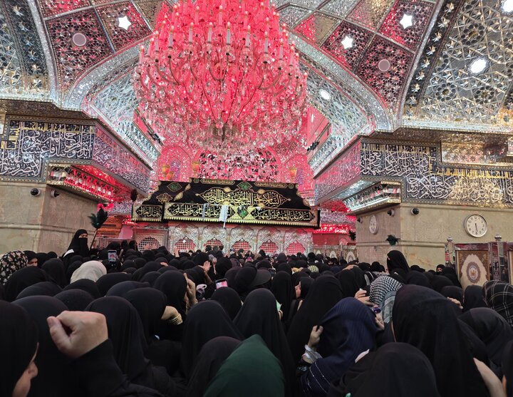 حال و هوای حرمین کربلا در آستانه اربعین+ عکس