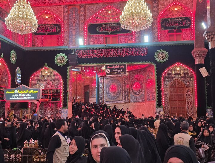 حال و هوای حرمین کربلا در آستانه اربعین+ عکس